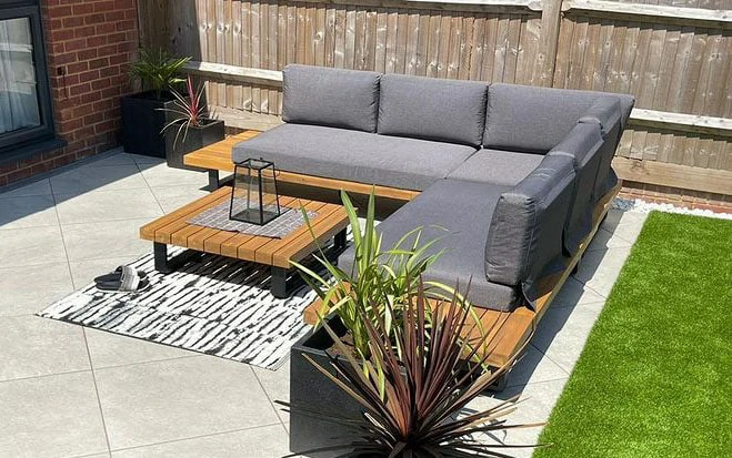 Silver Grey Outdoor Porcelain Paving Tiles - 600x600 - 20mm