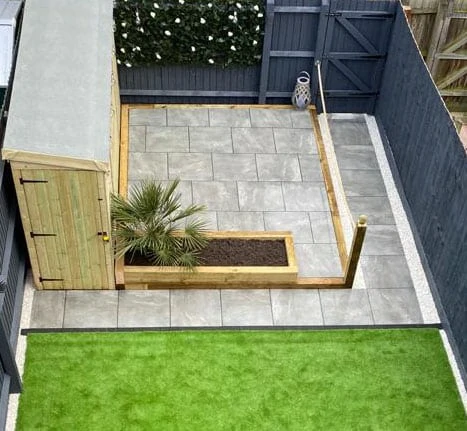 Valencia Grey Outdoor Porcelain Paving Tiles - 600x600 - 20mm