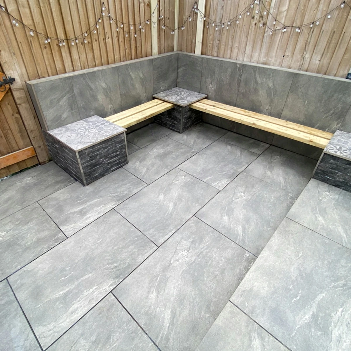 Valencia Grey Outdoor Porcelain Paving Tiles - 600x900 - 20mm