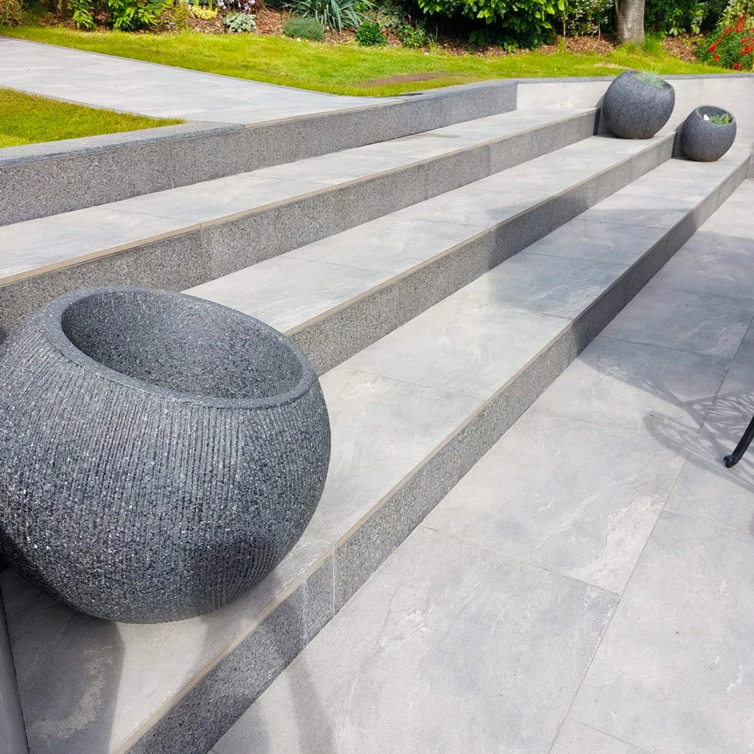 Valencia Grey Outdoor Porcelain Paving Tiles - 600x900 - 20mm