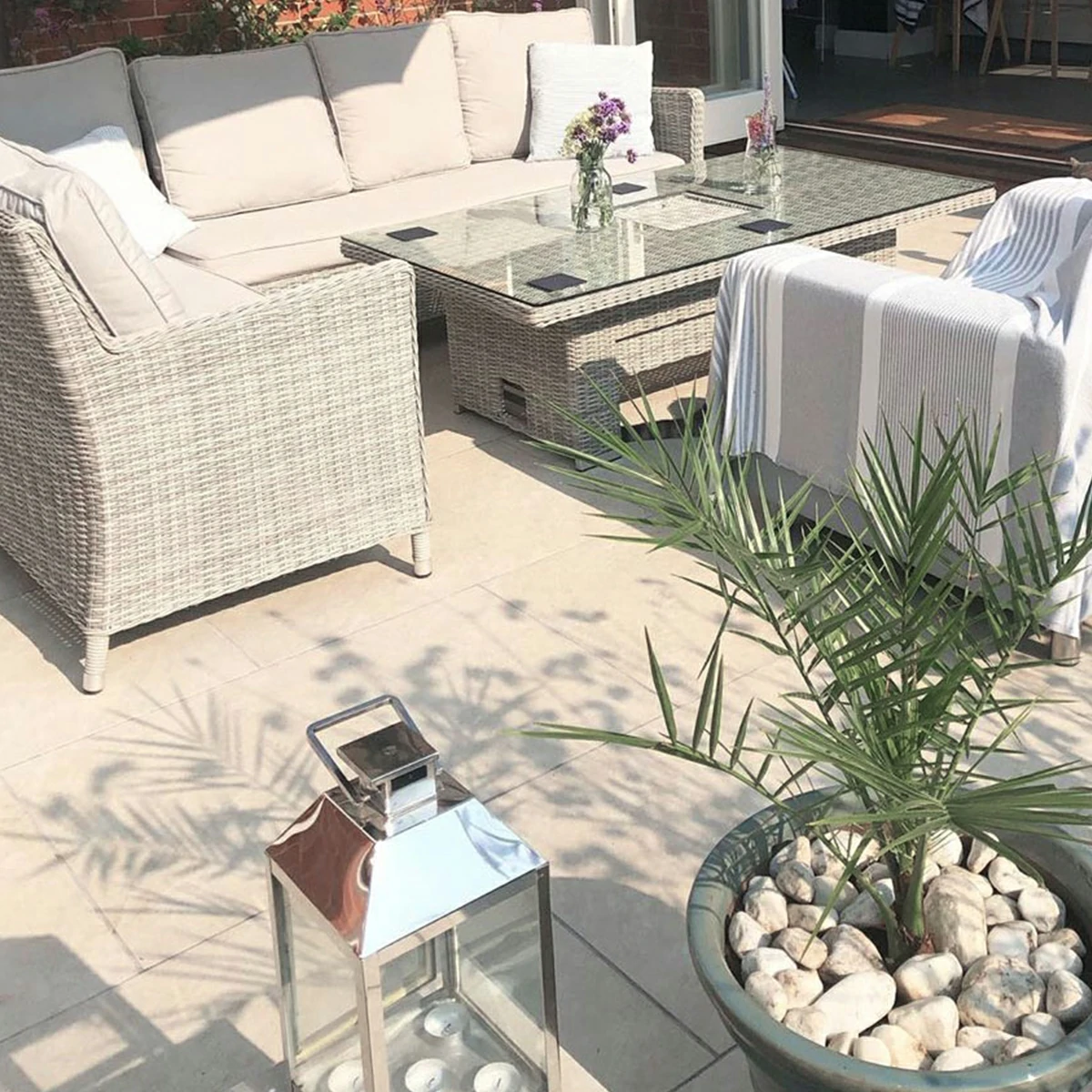 White Outdoor Porcelain Paving Tiles - 600x900 - 20mm