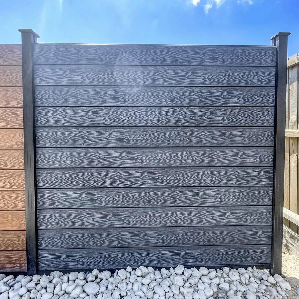 Composite Fencing Panel Kit - 3D Embossed