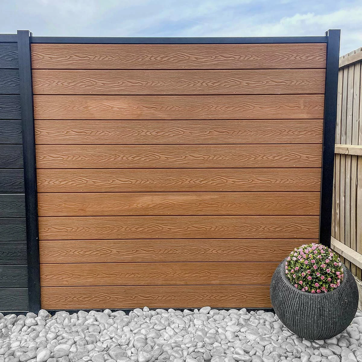 Composite Fencing Panel Kit - 3D Embossed
