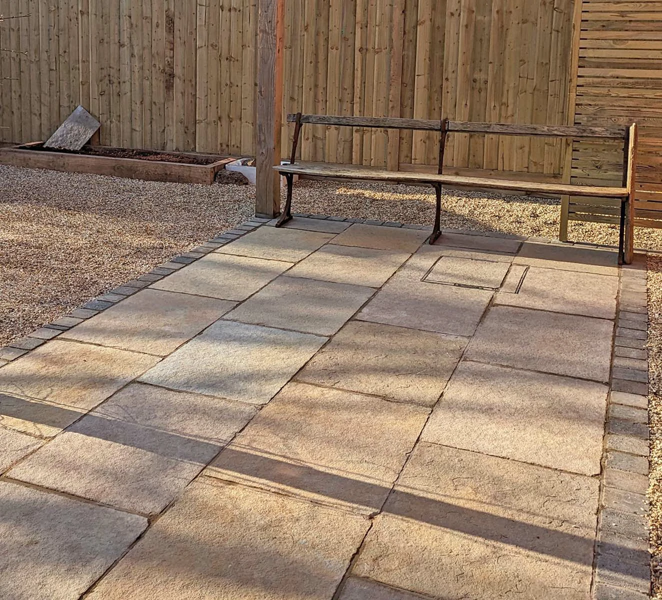Yellow Indian Limestone Paving Slabs - Sawn Edges - 600x900 - 22mm