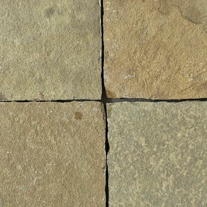 Yellow Indian Limestone Paving Slabs - Sawn Edges - 600x900 - 22mm
